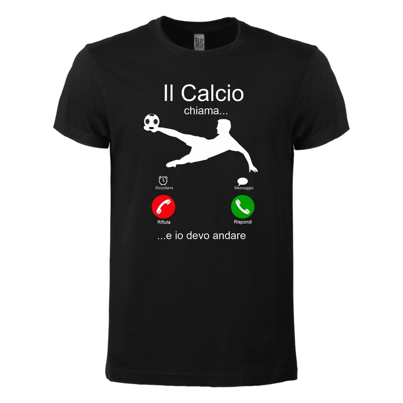 T-shirt Unisex “Il calcio chiama… E io devo Andare! ” T-shirt Unisex “Il calcio chiama… E io devo Andare! ”