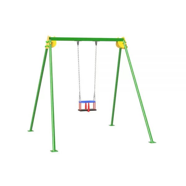 Altalena Nicole con 1 sedile gabbia