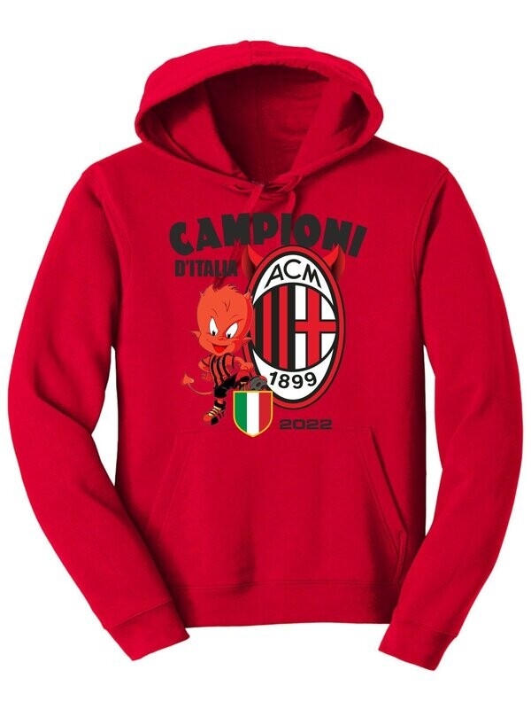 Felpa SCUDETTO MILAN 2022 Felpa SCUDETTO MILAN 2022