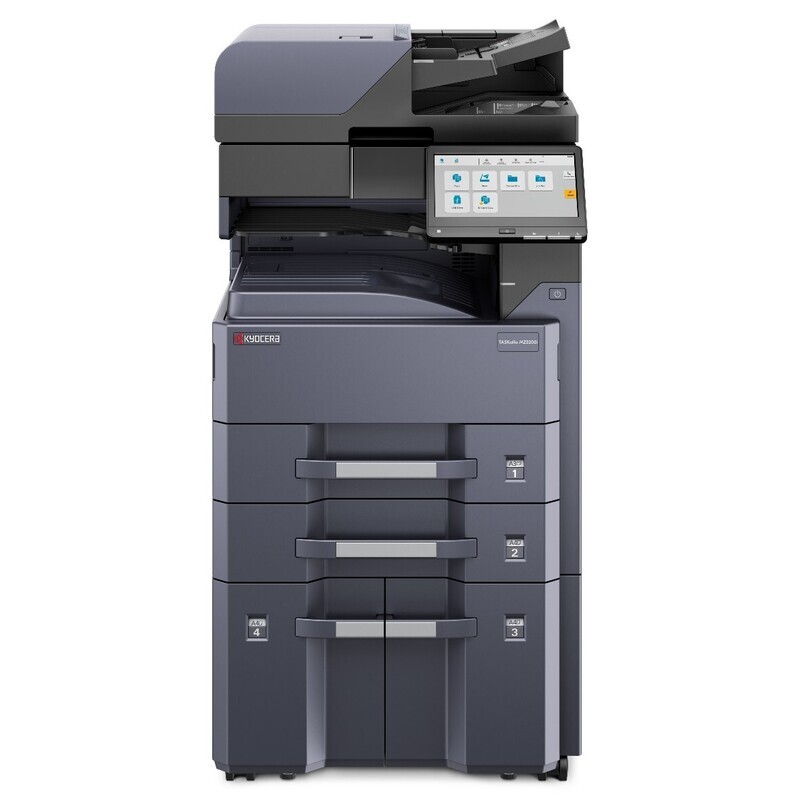 MULTIFUNZIONE KYOCERA TASKALFA MZ3200I A3 32PPM + TONER + DADF DP-7150 + CARRELLO COMPATIBILE
