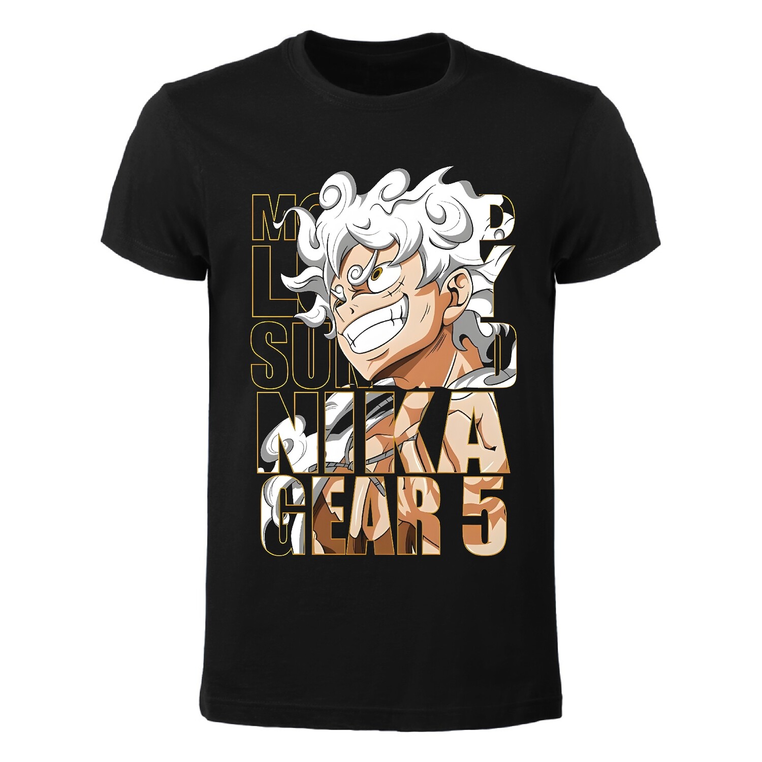 T-shirt Personalizzata - One piece, Gear 5 Luffy Nika