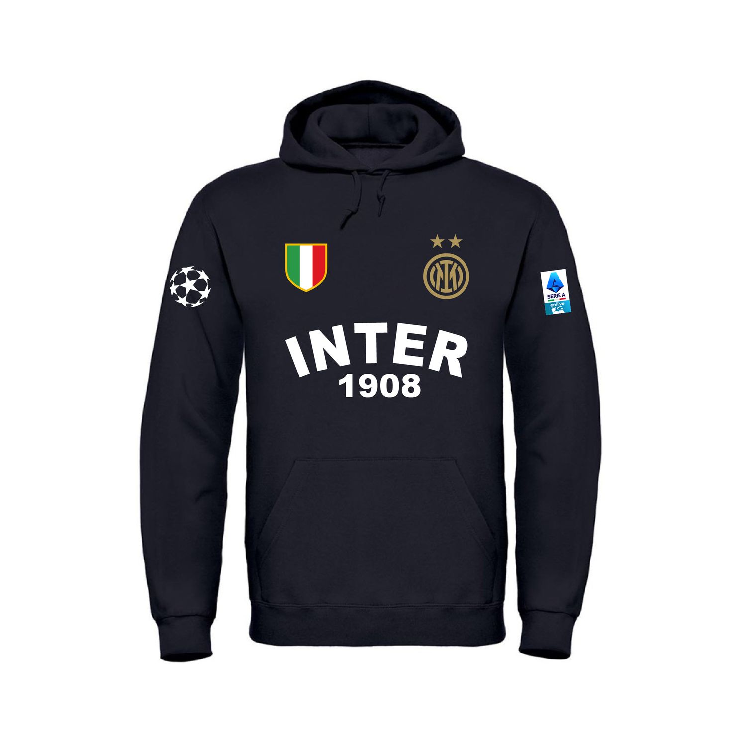 Felpa Inter Ultras, COLORE: NERO