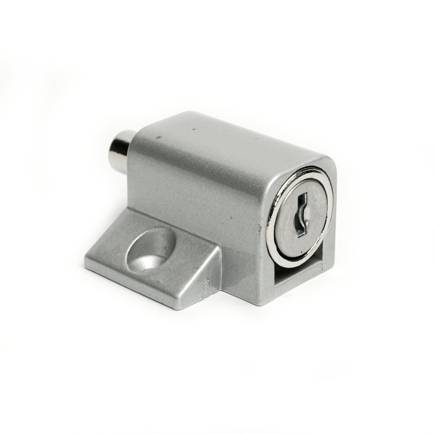 Patio Door lock - Nickel