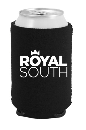 Royal South Black Koozie