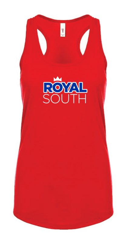 Ladies Red Royal South Tank