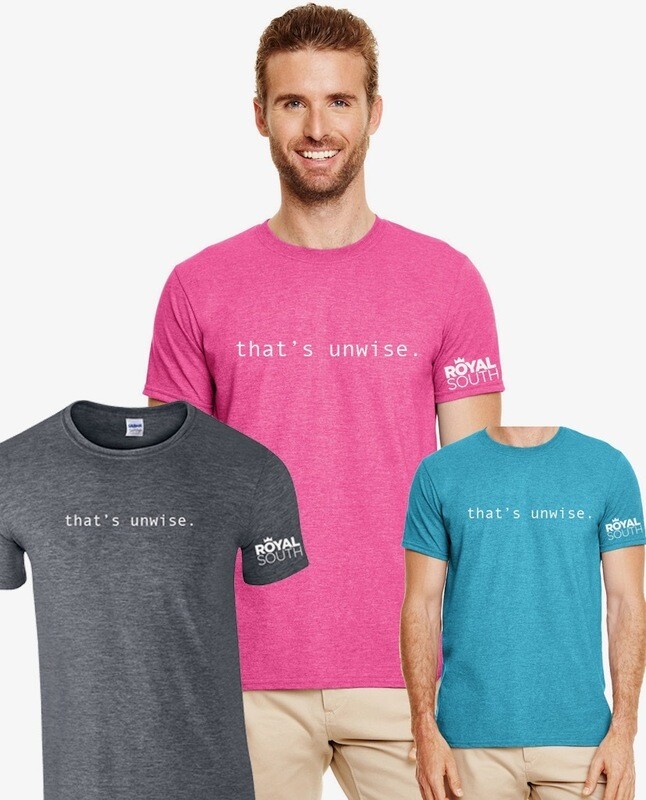 GRAY That&#39;s Unwise T-Shirt