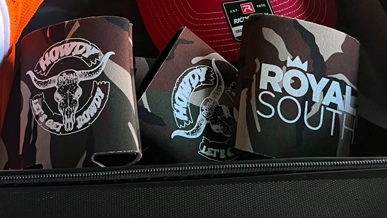 Howdy Let&#39;s Get Rowdy Koozie
