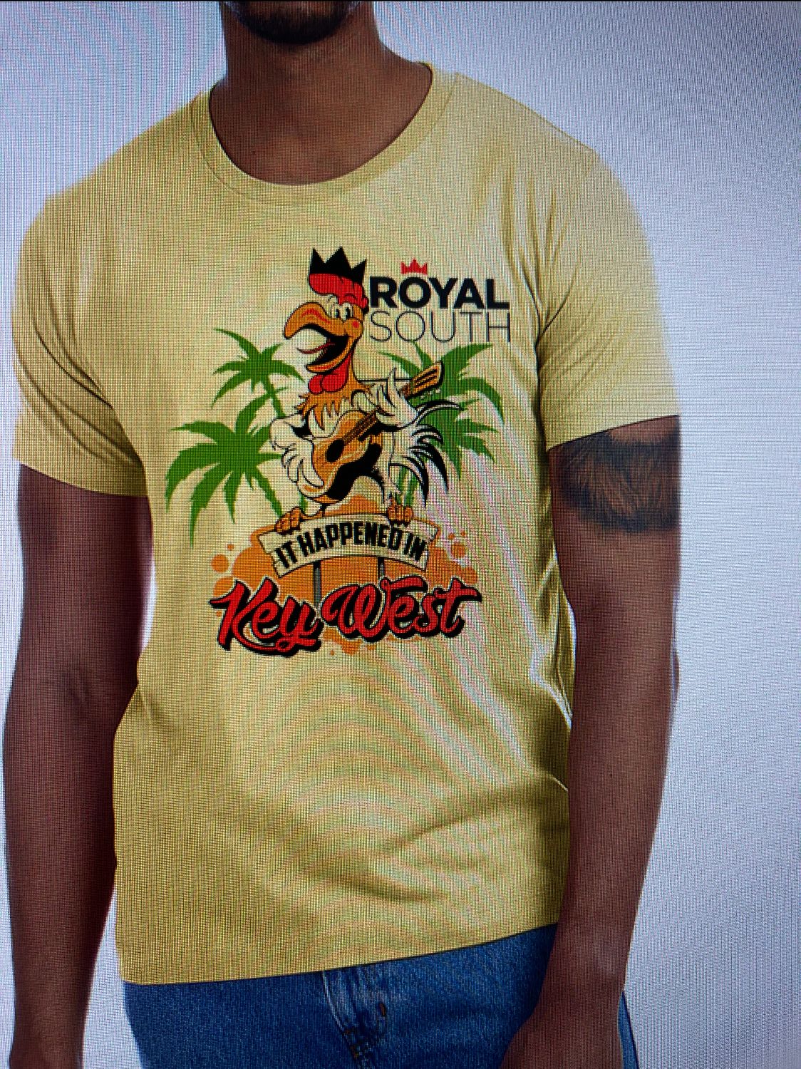 It Happened in Key West Yellow Unisex T-Shirt