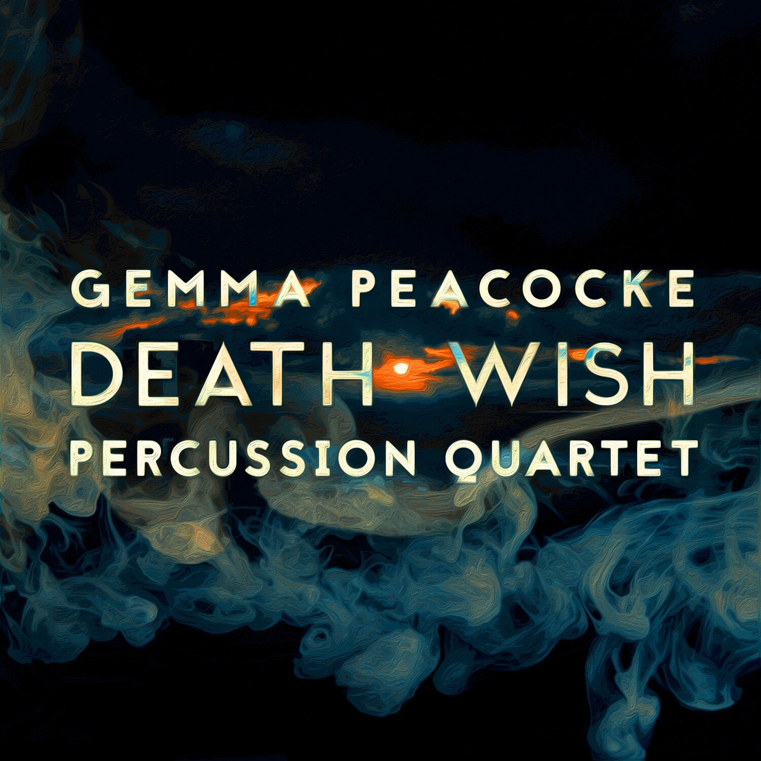 Death Wish for percussion quartet / two marimbas (hard copies - score and parts)