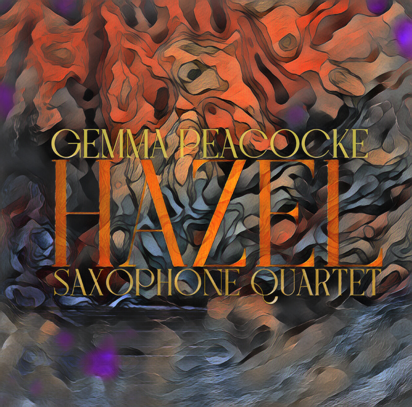 Hazel for saxophone quartet (hard copies - score and parts)