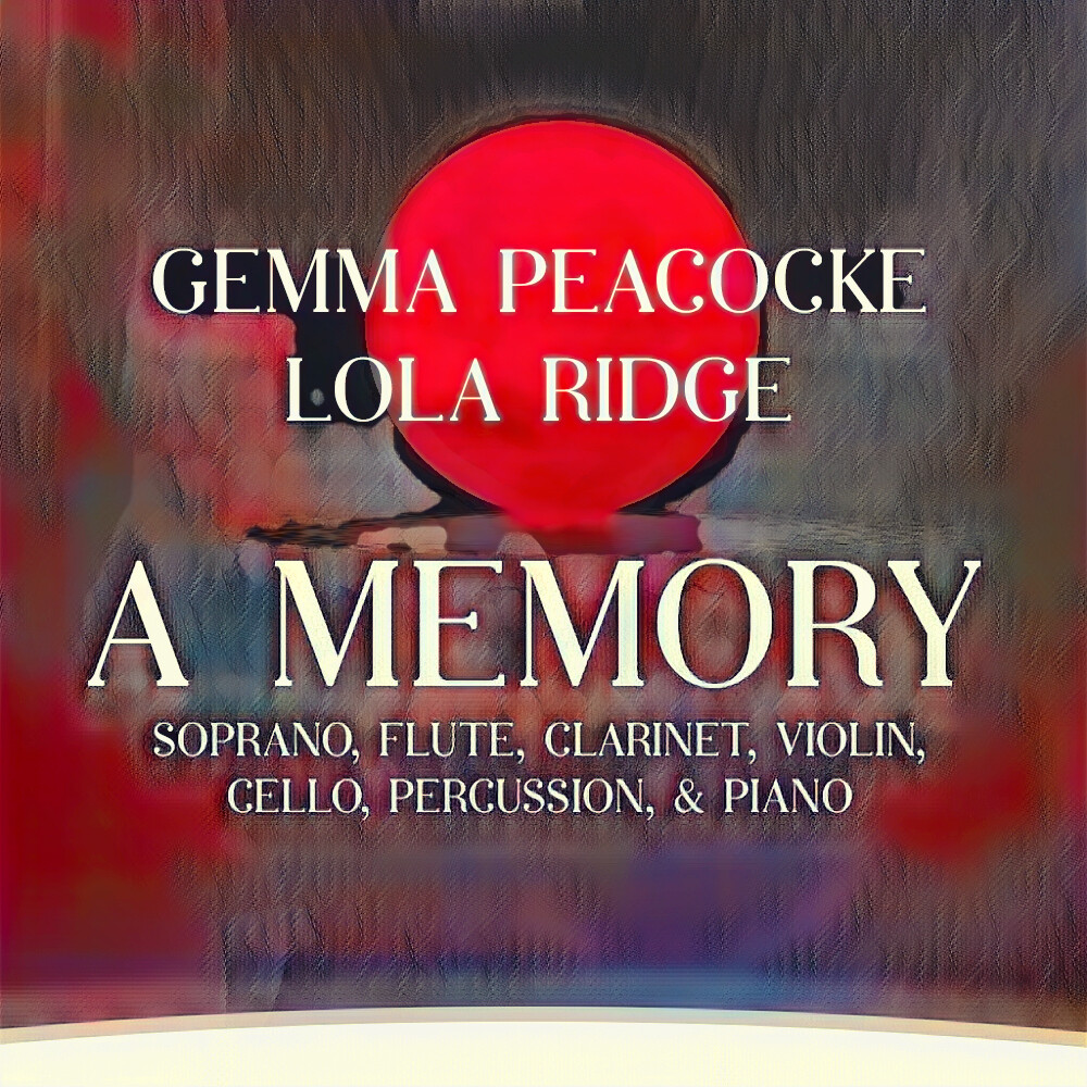 A Memory (hard copies – score and parts)