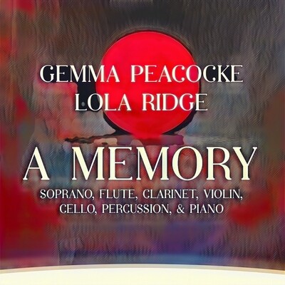 A Memory (hard copies – score and parts)