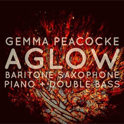 Aglow for bari sax / pno / db (hard copies - score and parts)