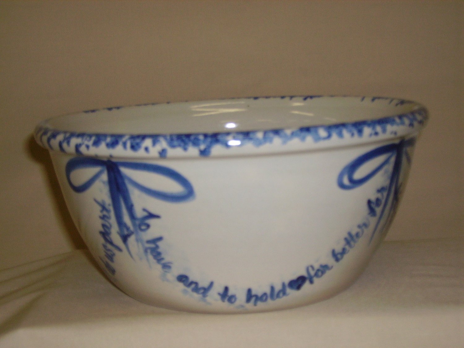 Marriage Vow Bowl Marriage Vow Bowl