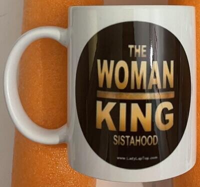 Glass Mug Woman King Sistahood 11 Oz. - Hot/Cold Drinks &amp; Food