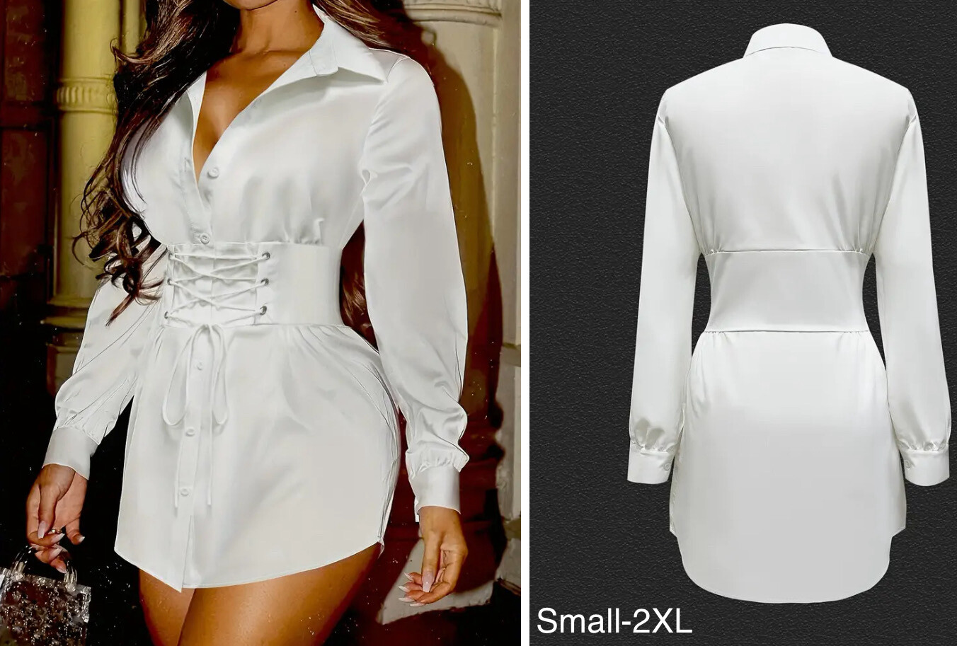 Belted Shirt Dress