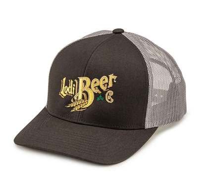 LBC Black/Gray Logo Trucker Hat