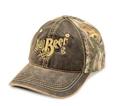 LBC Logo Leather and Camo Hat