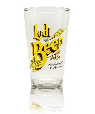 LBC Logo Beer Glass