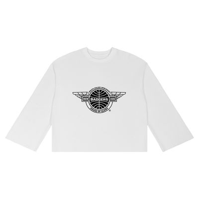 Badgers - Waffle Raw Edge T-Shirt