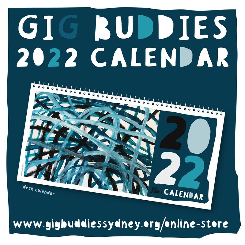 Gig Buddies 2022 DESK Calendar