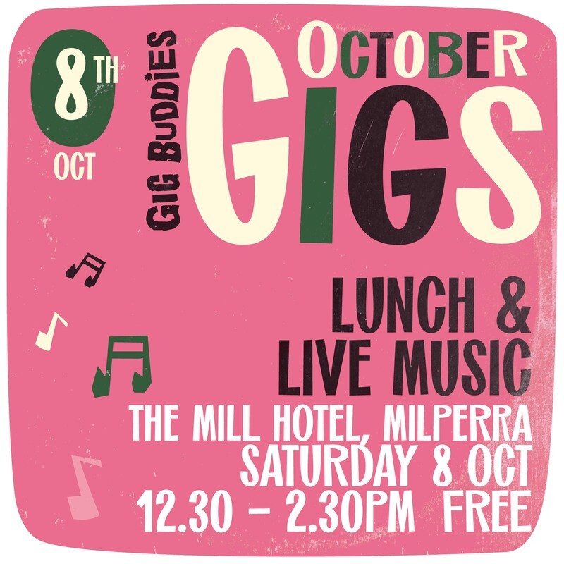 Lunch and live music @ The Mill Hotel, Milperra - Saturday 8 October