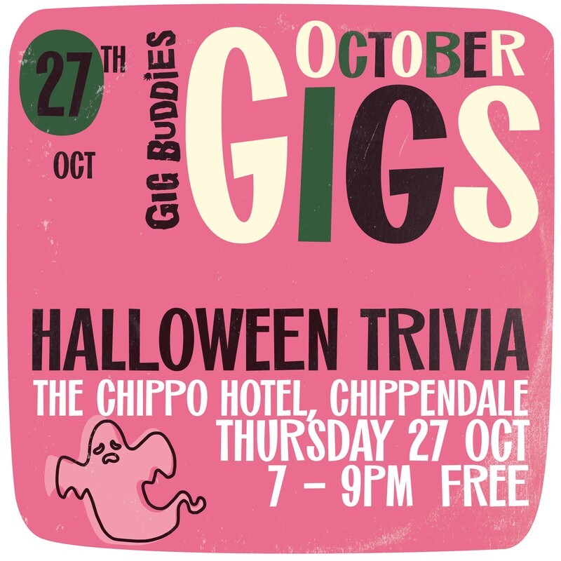 Halloween trivia @ The Chippo Hotel - Thursday 27 October