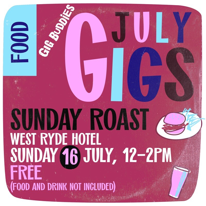 Sunday roast @ West Ryde Hotel  - Sunday 16 July