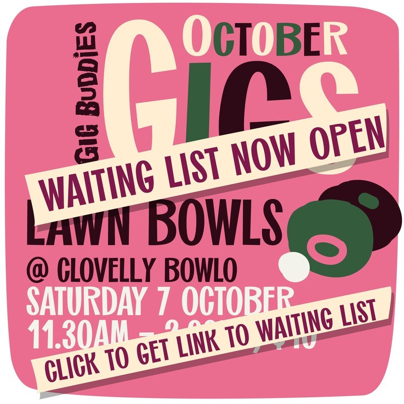 Lawn Bowls @ Clovelly Bowling  - Saturday 7 October