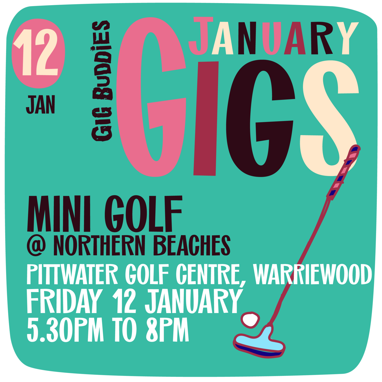 Mini Golf @ Pittwater Golf Centre - Friday 12 January