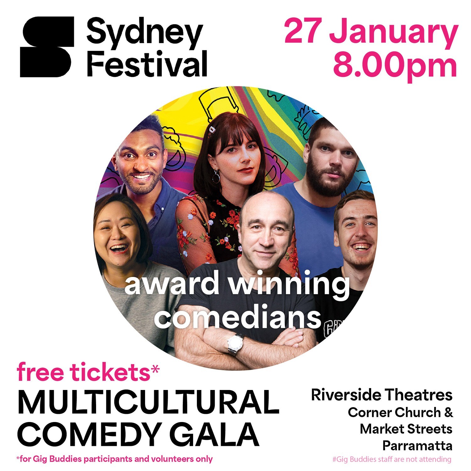 Sydney Festival Multicultural Comedy Gala 27 January 2024