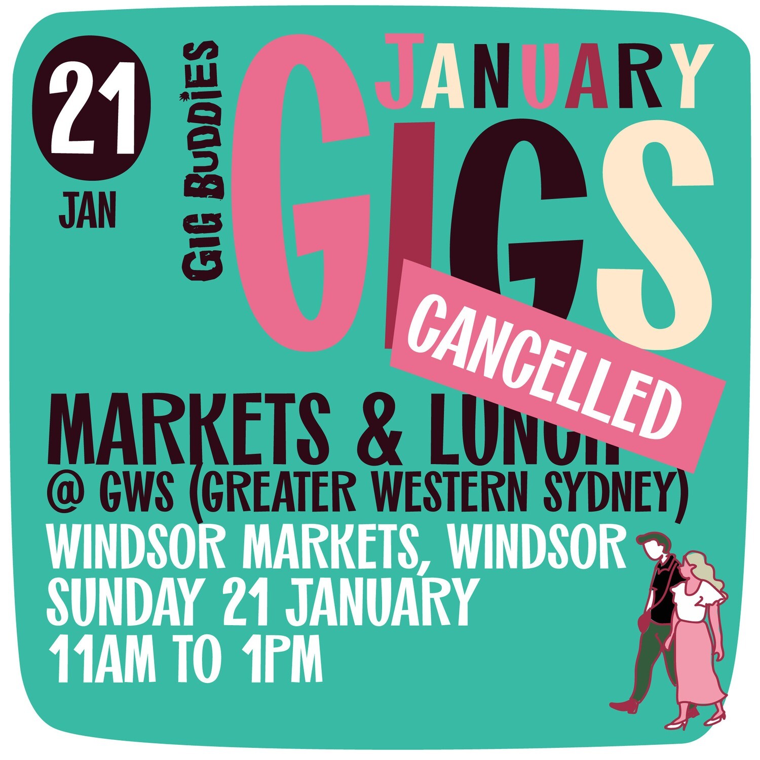 Windsor Markets and lunch - Sunday 21 January