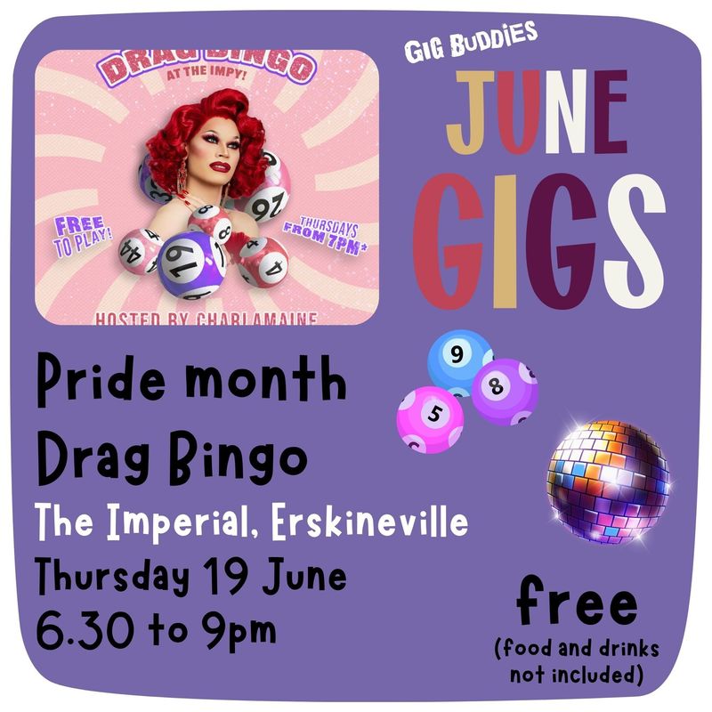 Drag Bingo  @ The Imperial , Erskineville - Thursday 19 June