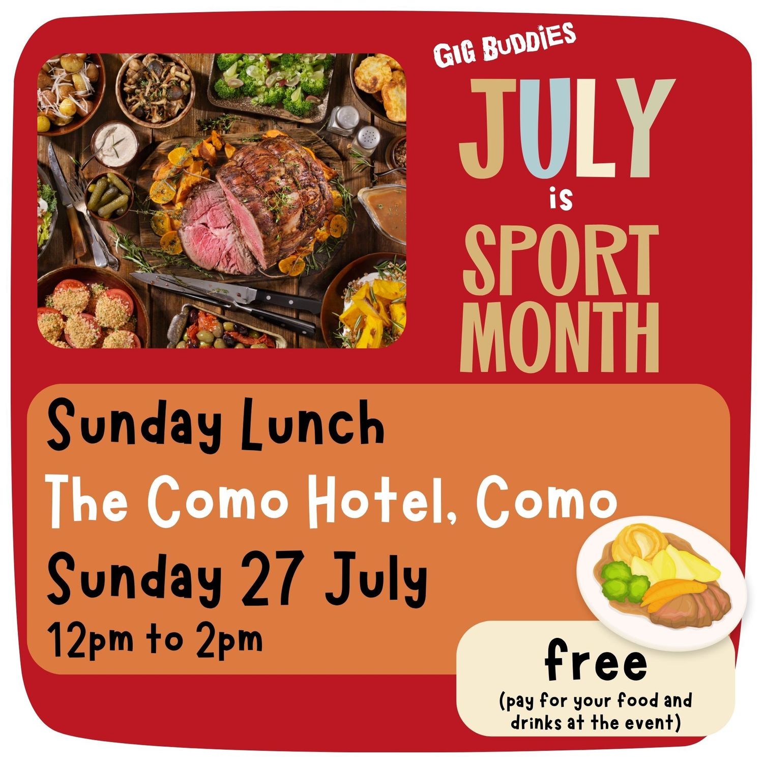 Lunch at the pub  @ The Como Hotel , Sutherland Shire - Sunday 27 July