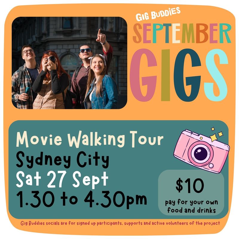 The Movie Walking Tour @ CBD - Saturday 27 September