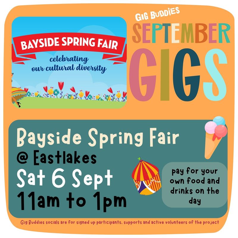 Bayside Spring Fair @ Eastlakes - Saturday 6 September