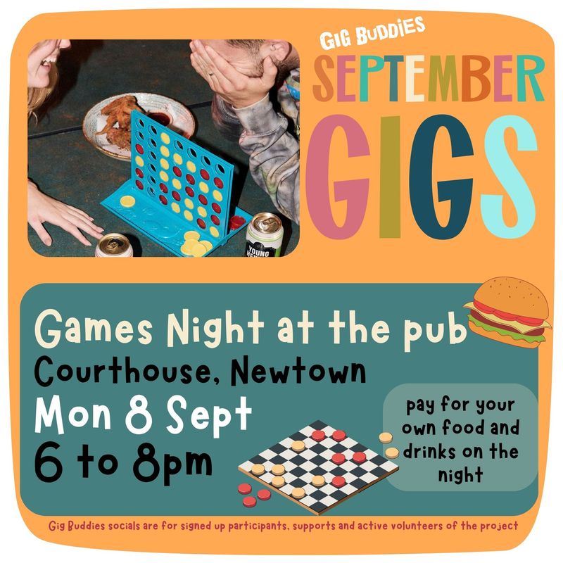 Games Night @ Courthouse Hotel Newtown - Monday 8 September