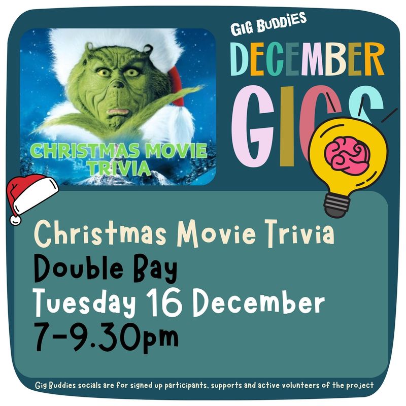Christmas Movie Trivia @ Double Bay - Tuesday 16th December