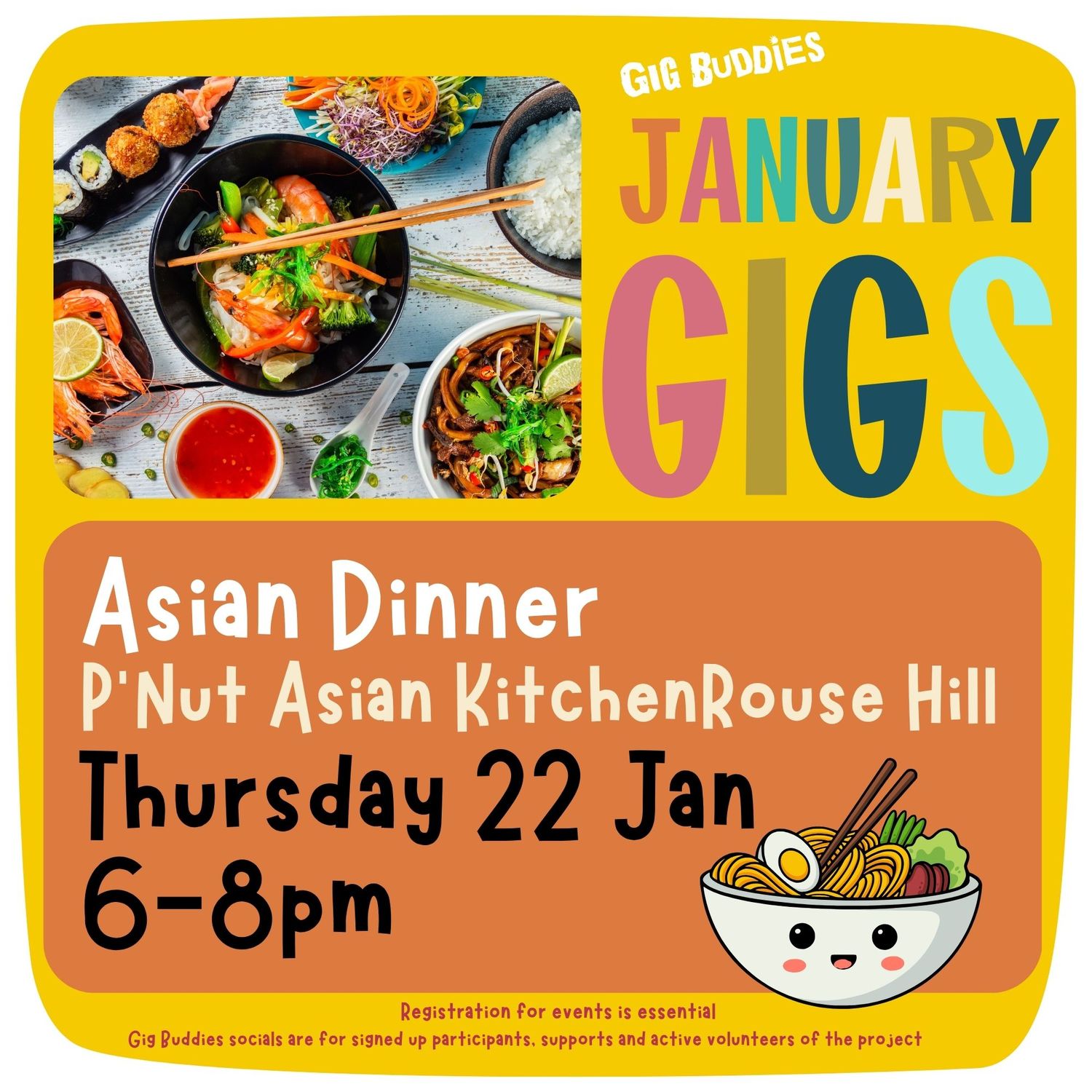 Dinner at P&#39;Nut Asian Kitchen @ Rouse Hill - Thursday 22 January