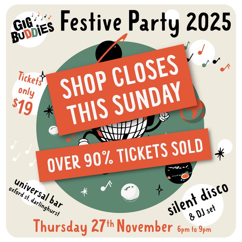 Gig Buddies festive party @ Universal Sydney, Darlinghurst - Thursday 27 November