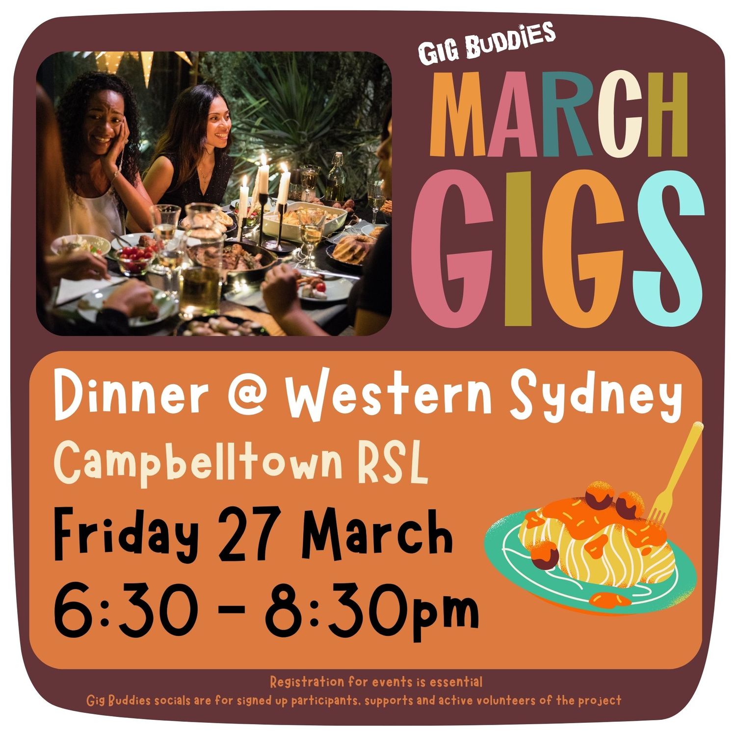 Dinner @ Campbelltown RSL - Friday 27 March