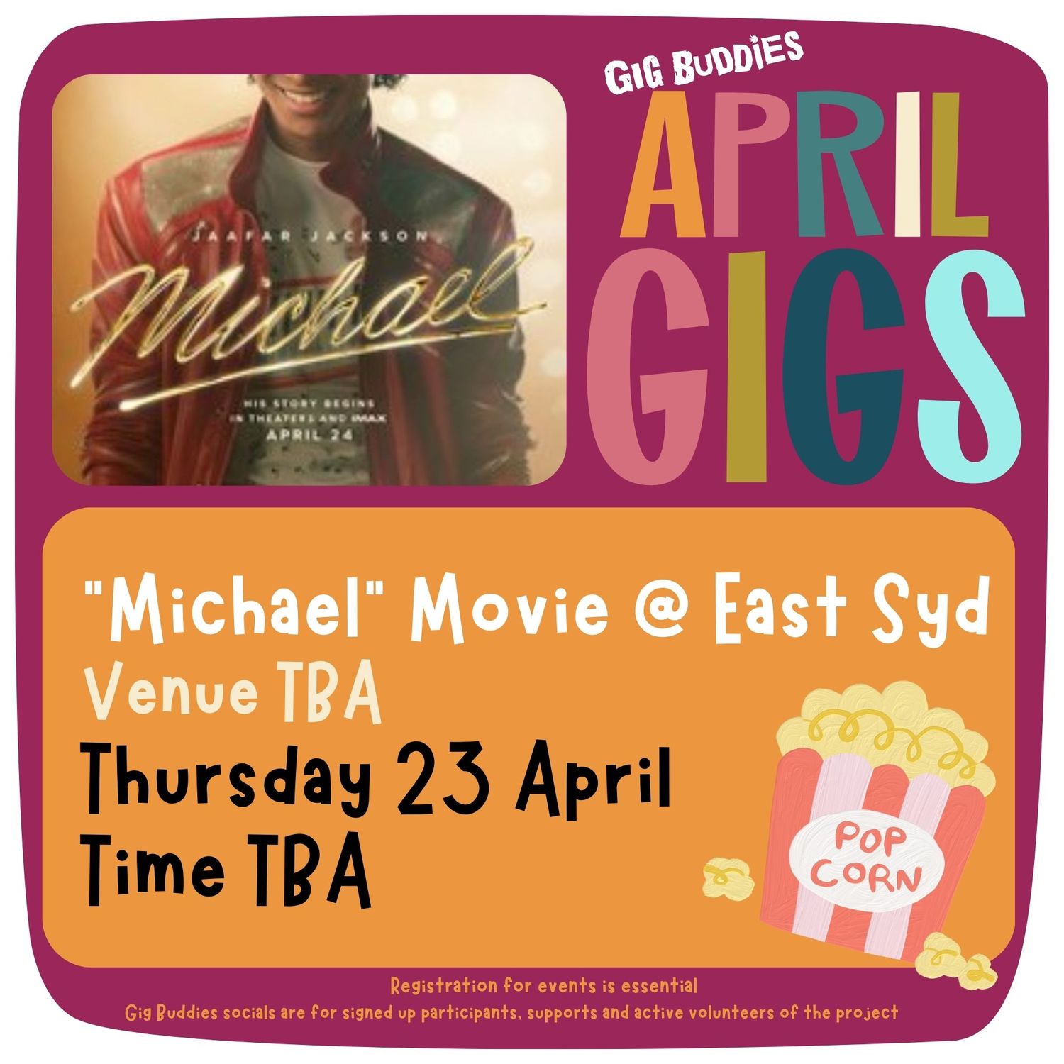 Michael Movie @ Eastern Suburbs - Thursday 23 April