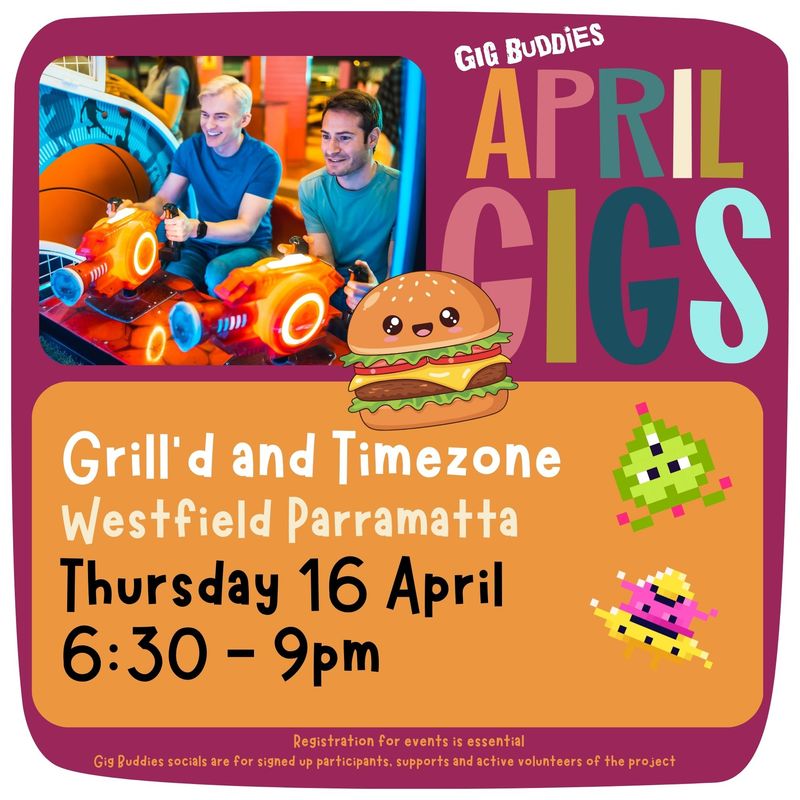 Grill'd and Timezone @ Parramatta - Thursday 16 April