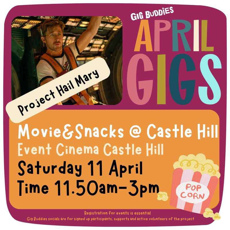 Movie and Snacks @ Castle Hill - Saturday 11 April