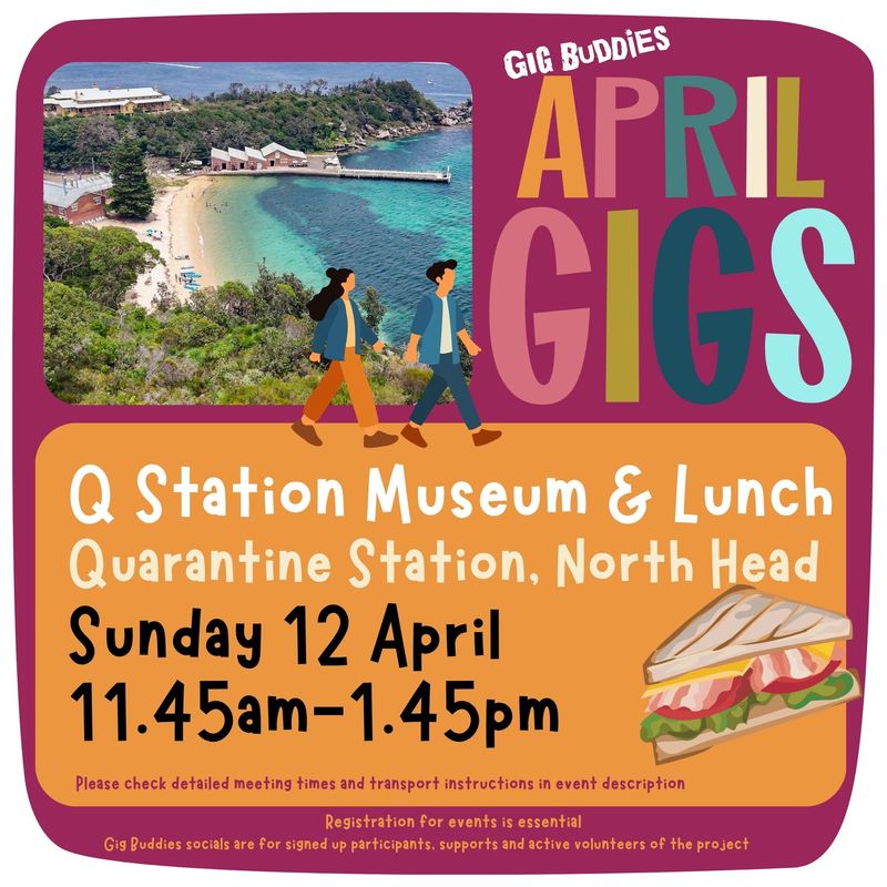 Quarantine Station museum and lunch @ Manly - Sunday 12 April