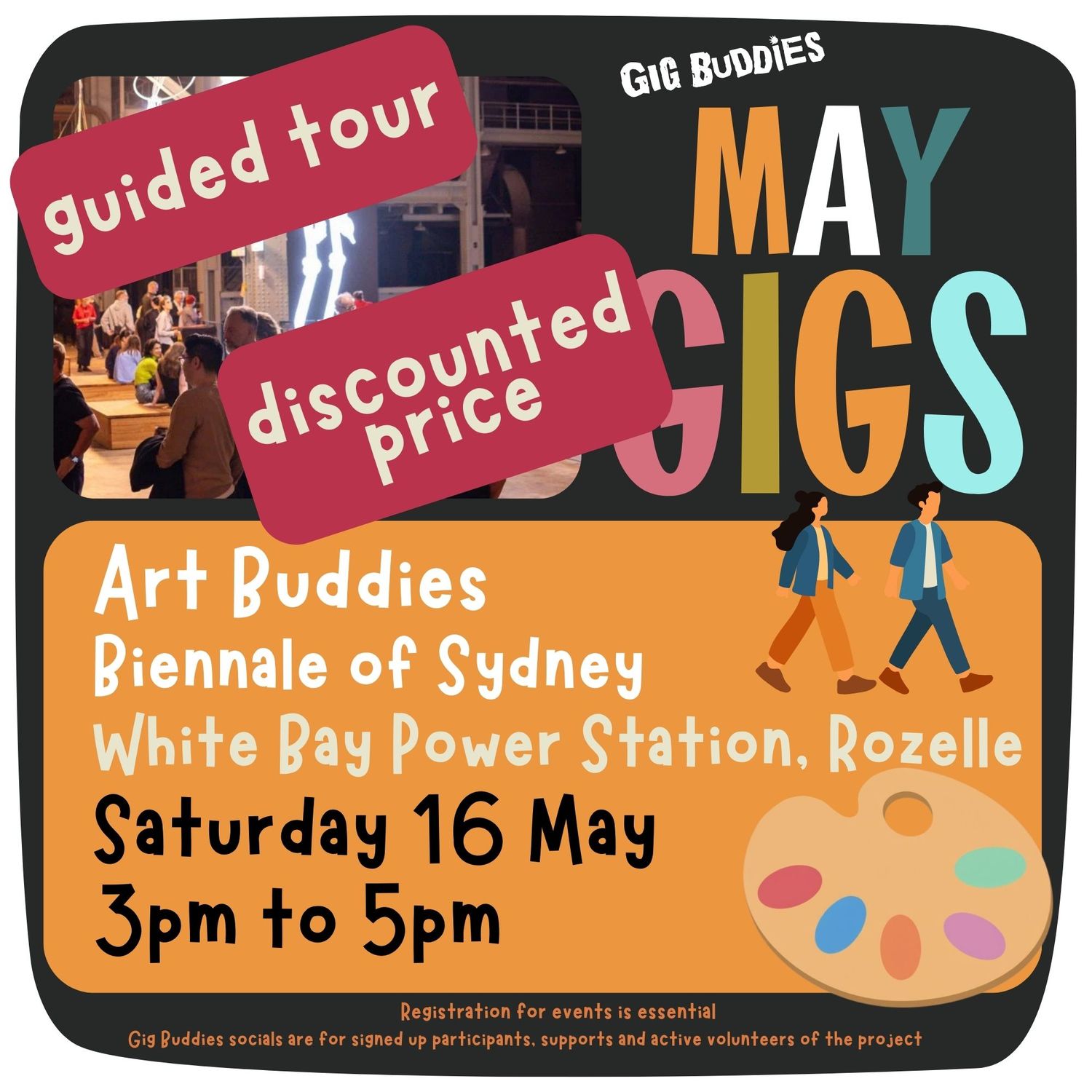 Art Buddies: Biennale of Sydney Guided Tour @ Rozelle - Saturday 16 May