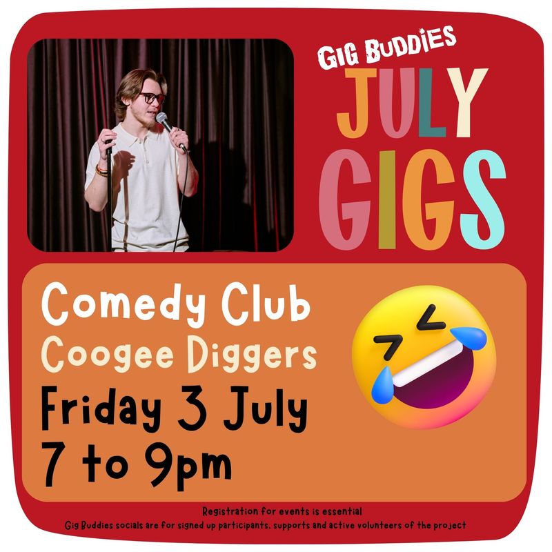 Comedy Club @ Coogee Diggers - Friday 3 July