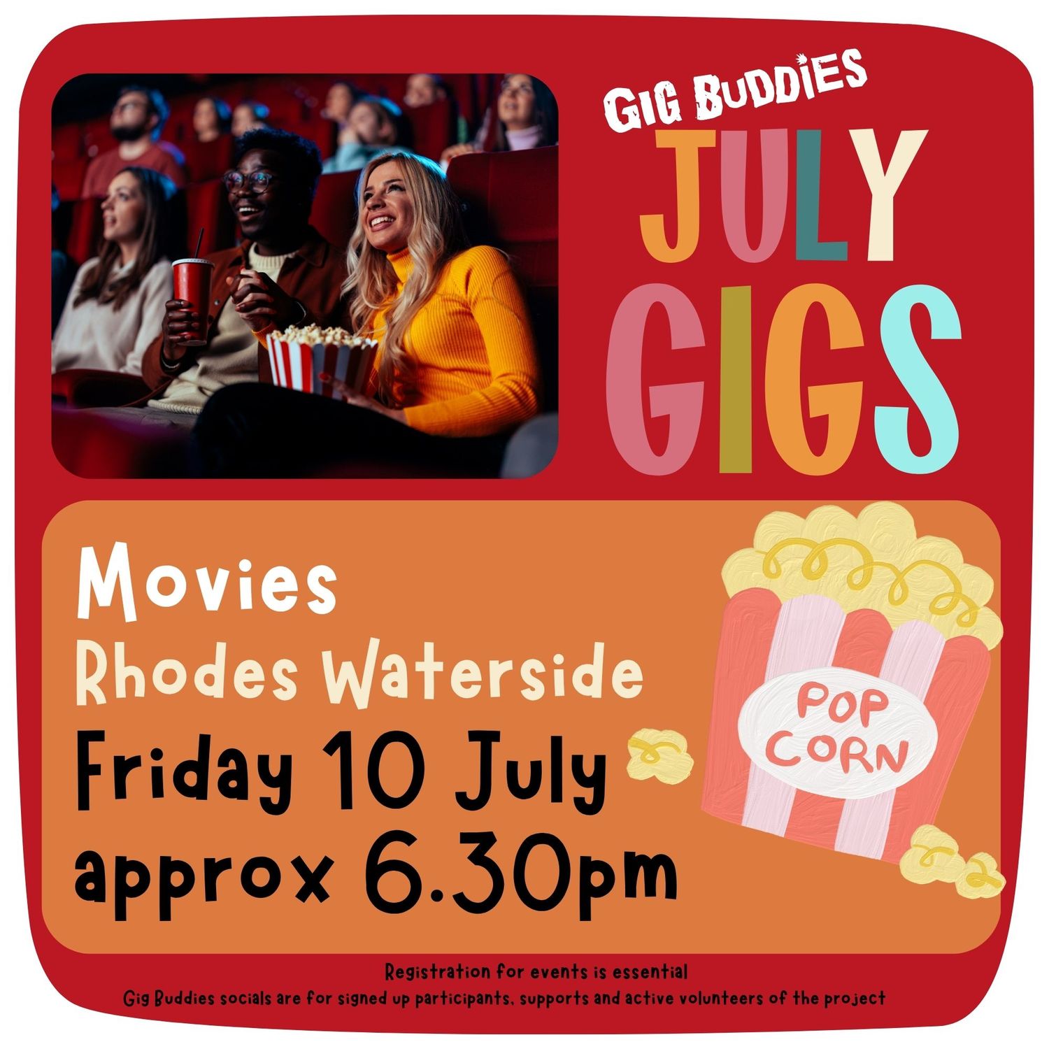 Movies @ Rhodes Waterside - Friday 10 July
