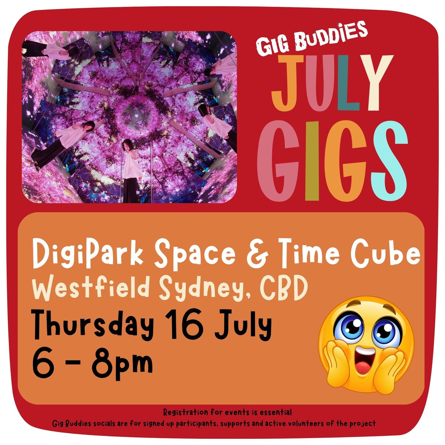 DigiPark Space and Time Cube @ Westfield Sydney, CBD - Thursday 16 July