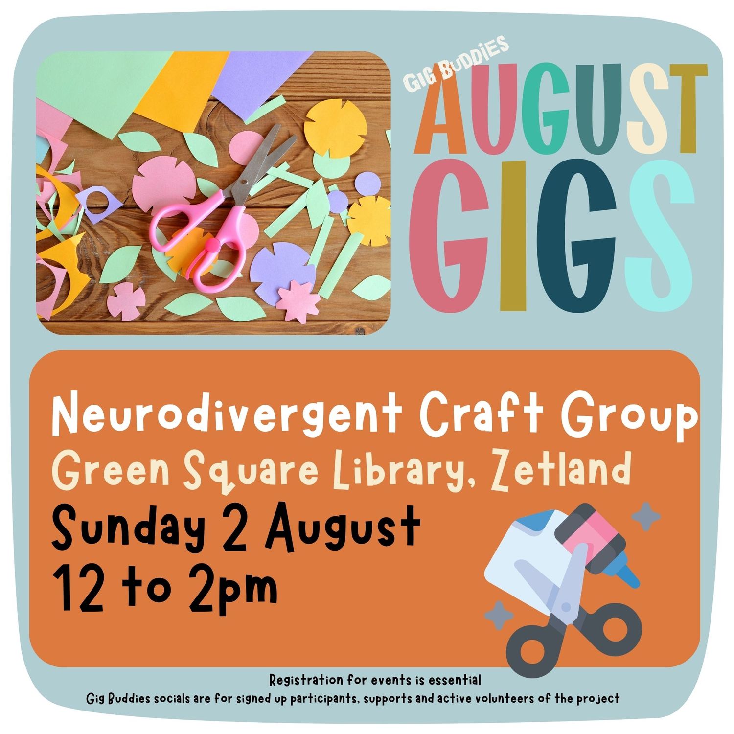 Neurodivergent​ Craft Group @ Green Square - Sunday 2 August